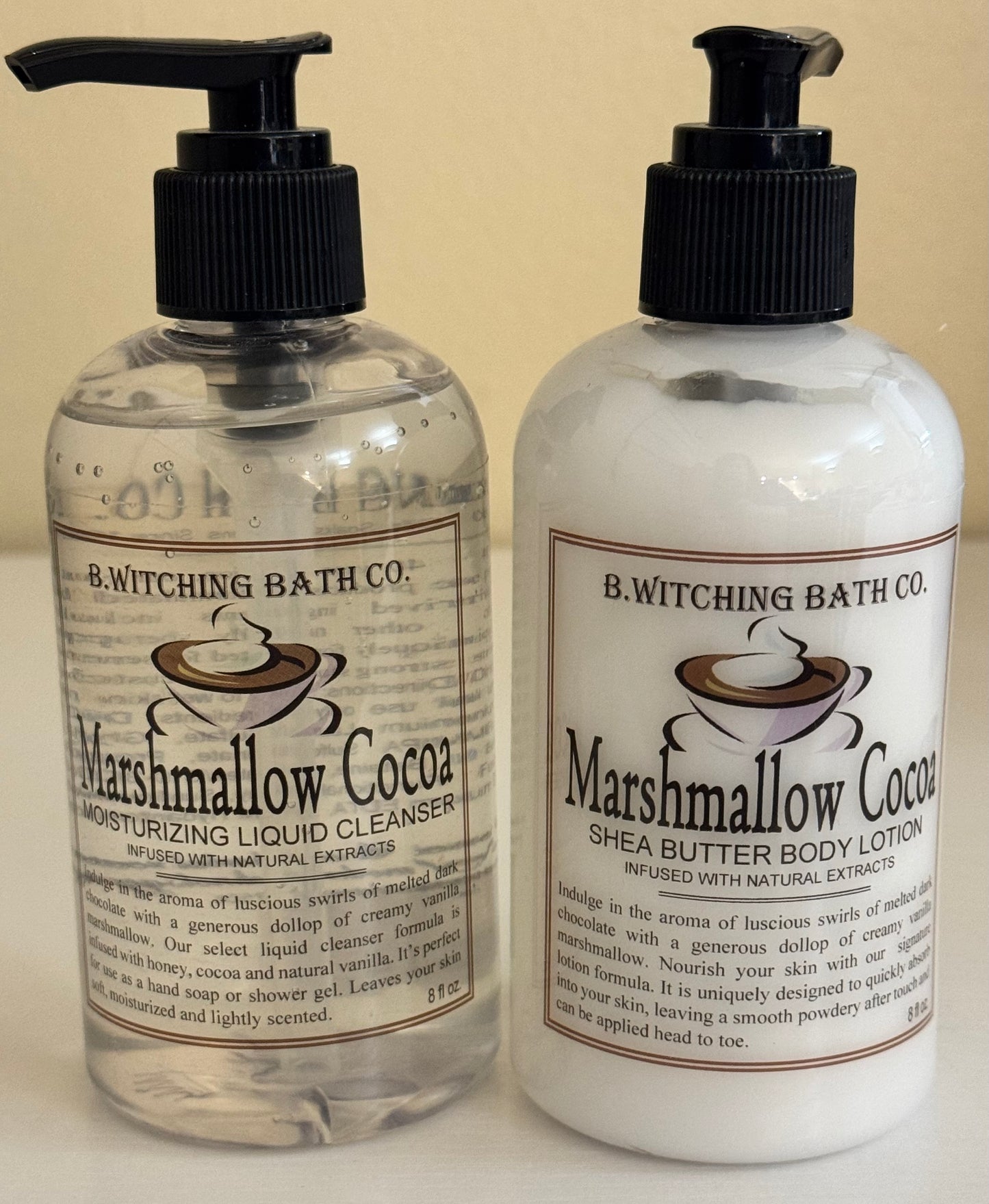 B. Witching Bath Co. Marshmallow Cocoa 2pc Set