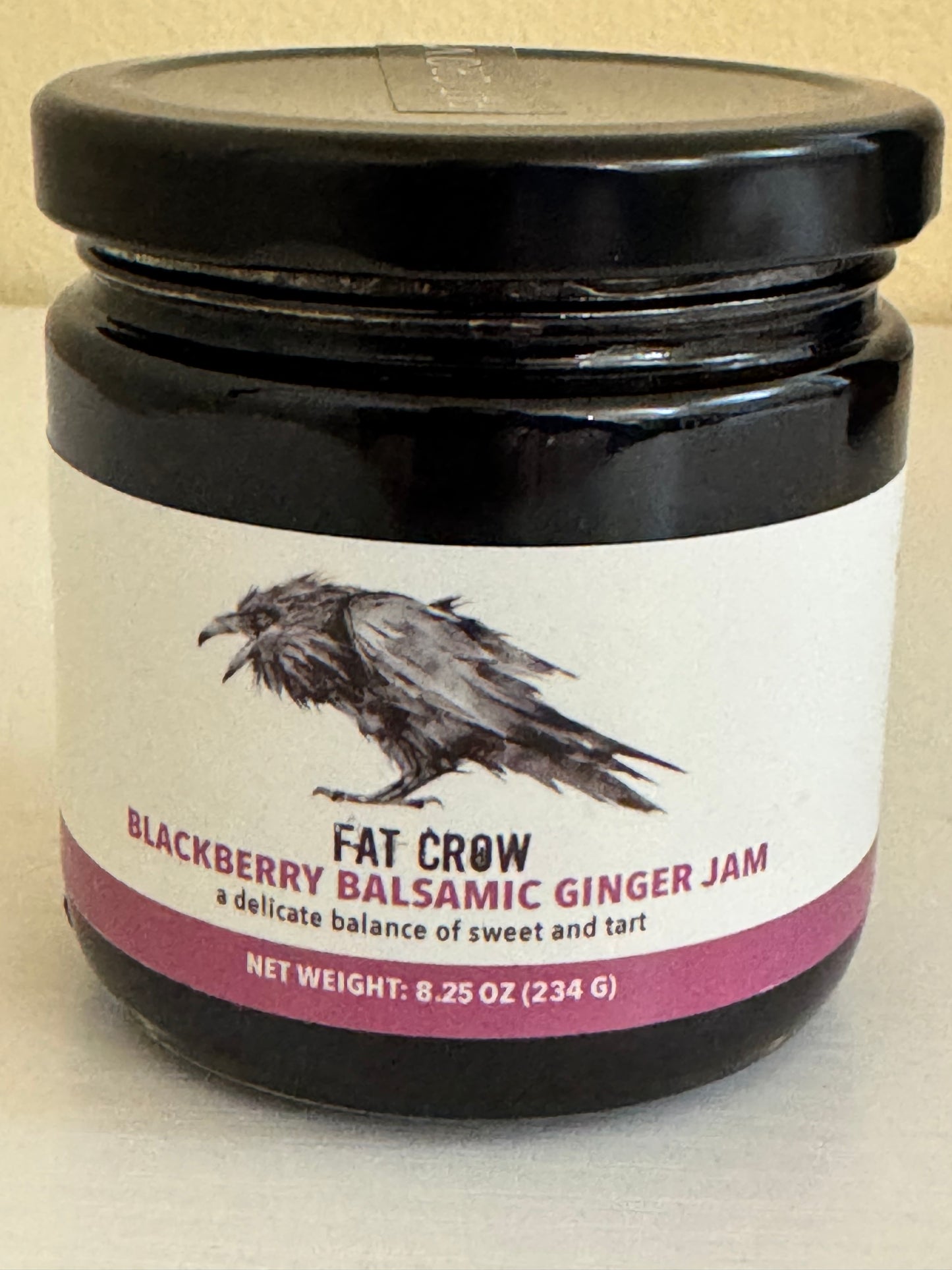 Fat Crow Blackberry Balsamic Ginger Jam - 8.25oz