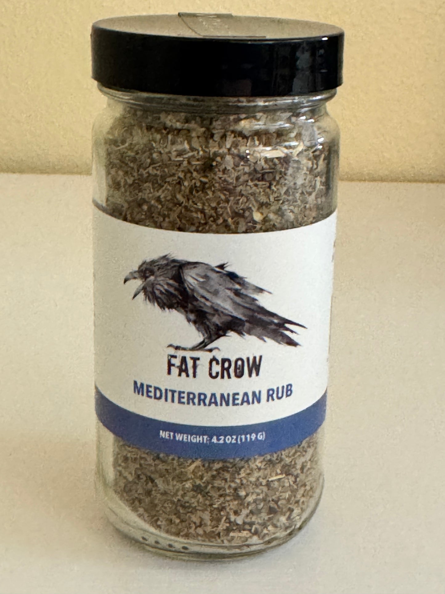 Fat Crow Mediterranean Rub - 4.2oz