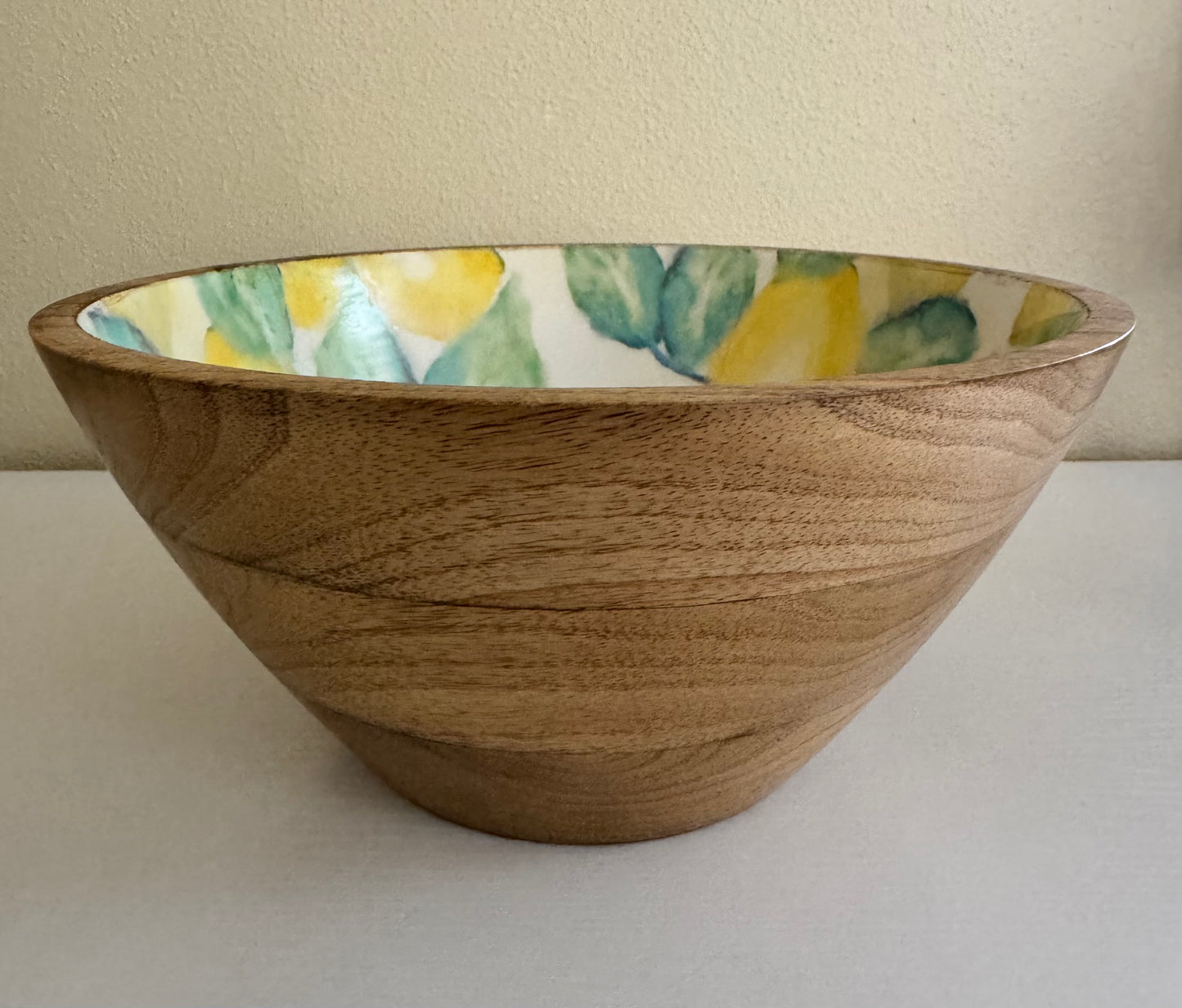 Lemon Verbena Wood Bowl