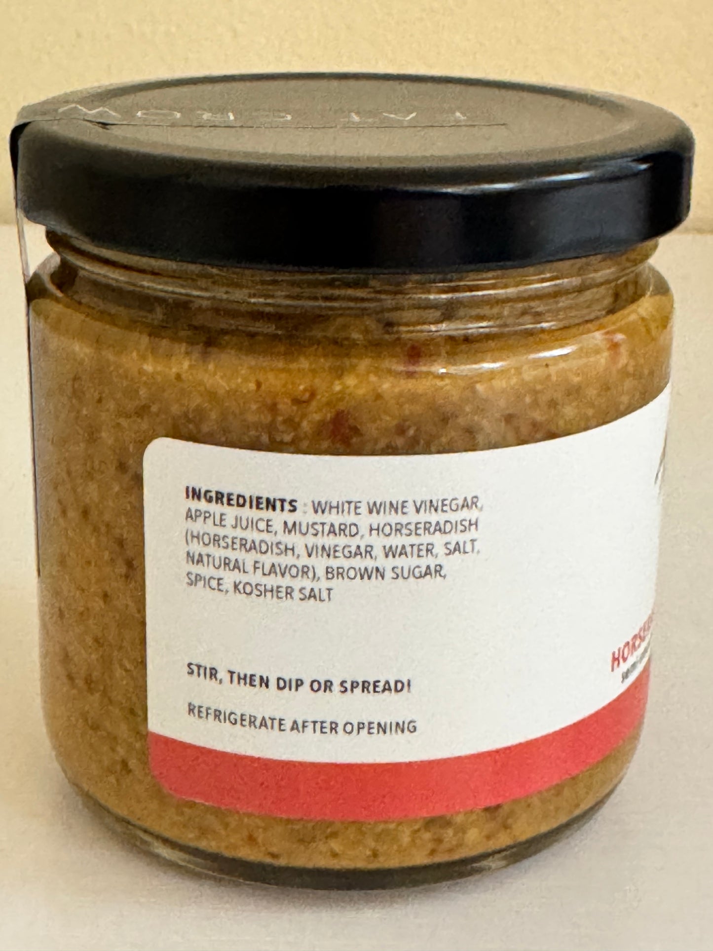 Fat Crow Horseradish and Pepper Mustard - 7.5oz