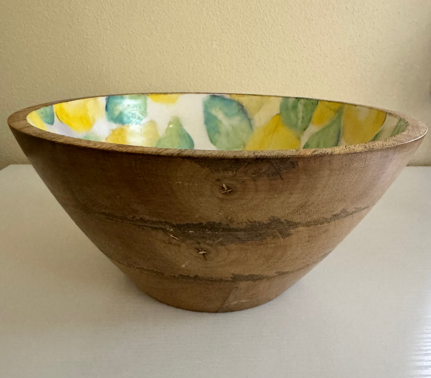 Lemon Verbena Wood Bowl