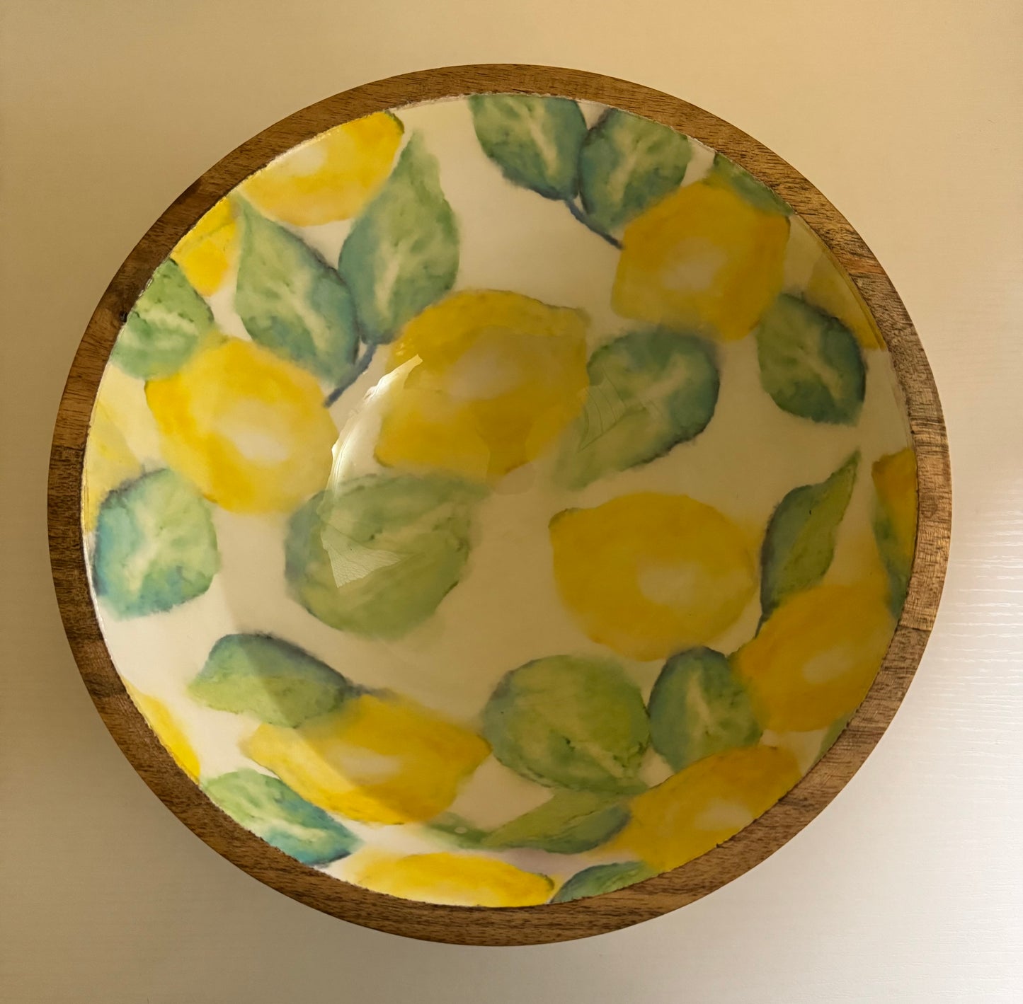 Lemon Verbena Wood Bowl