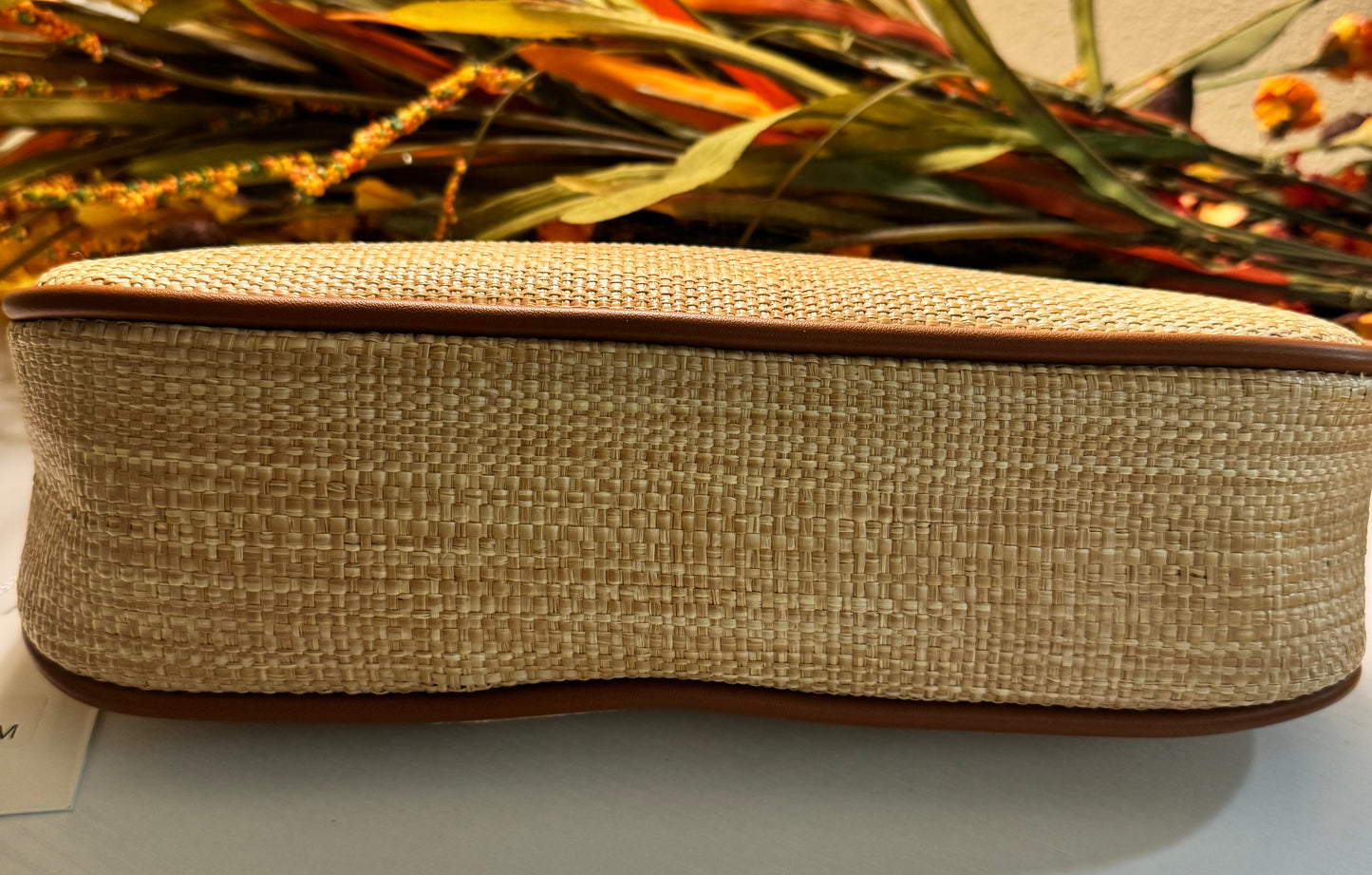 Caroline Hill GIANNA CROSSBODY BAG - NATURAL CAMEL