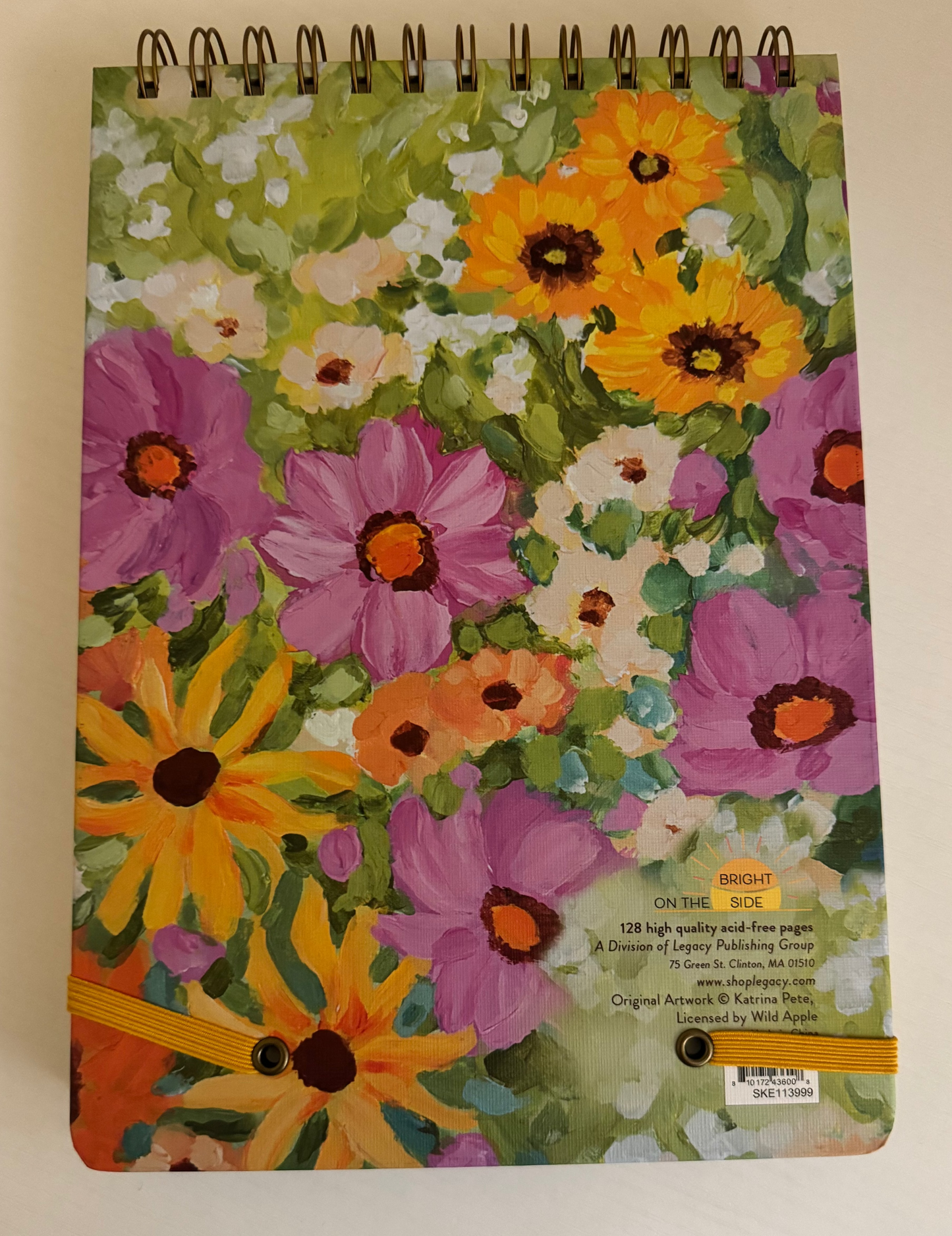Cheerful Floral Sketchbook